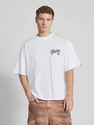 Zdjęcie produktu T-shirt o kroju oversized z nadrukiem z logo REVIEW