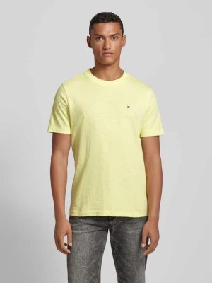 Zdjęcie produktu T-shirt o kroju regular fit w jednolitym kolorze Tommy Hilfiger