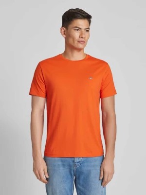 Zdjęcie produktu T-shirt o kroju regular fit z efektem melanżu Gant
