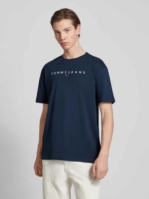 Zdjęcie produktu T-shirt o kroju regular fit z wyhaftowanym logo Tommy Jeans