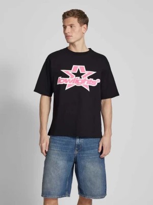 Zdjęcie produktu T-shirt o kroju relaxed fit z nadrukiem z logo model ‘Superstar’ Low Lights Studios