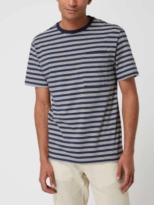 Zdjęcie produktu T-shirt o kroju relaxed fit ze wzorem w paski model ‘Kikki’ ANERKJENDT
