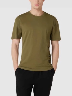 Zdjęcie produktu T-shirt o luźnym kroju z nadrukiem z logo HUGO