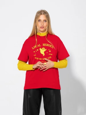 Zdjęcie produktu T-shirt oversize super luck czerwony Local Heroes