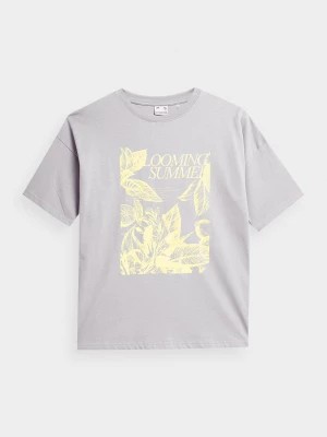 Zdjęcie produktu T-shirt oversize z nadrukiem damski 4F