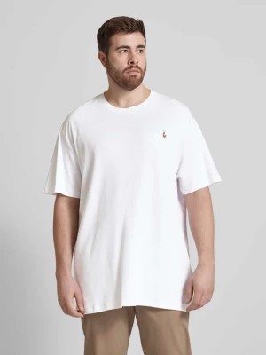 Zdjęcie produktu T-shirt PLUS SIZE z detalem z logo Polo Ralph Lauren Big & Tall