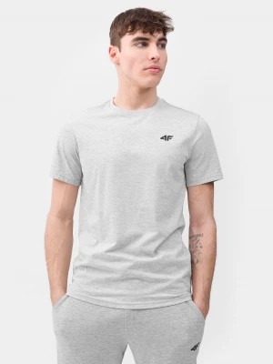 Zdjęcie produktu T-shirt regular gładki męski 4F