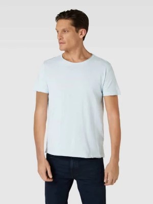 Zdjęcie produktu T-shirt w jednolitym kolorze model ‘Konrad’ GABBA