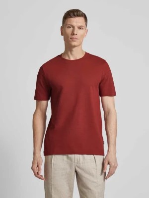 Zdjęcie produktu T-shirt w jednolitym kolorze model ‘TIBURT’ Boss