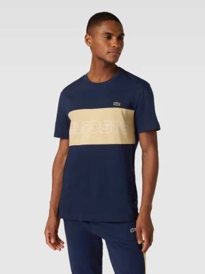 Zdjęcie produktu T-shirt w stylu Colour Blocking model ‘ON COLOR BLOCK’ Lacoste
