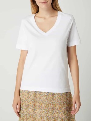 Zdjęcie produktu T-shirt z bawełny ekologicznej model ‘Standard’ Selected Femme