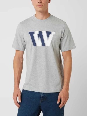 Zdjęcie produktu T-shirt z bawełny model ‘Bobby’ Wood Wood