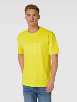 Zdjęcie produktu T-shirt z detalami z logo BOSS Green