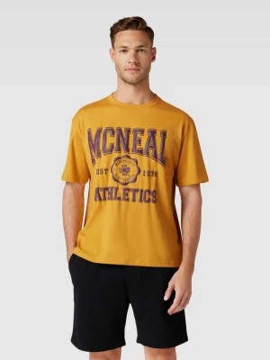 Zdjęcie produktu T-shirt z detalami z logo MCNEAL