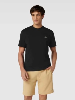 Zdjęcie produktu T-shirt z detalem z logo model ‘BASIC ON’ Lacoste