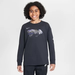 Zdjęcie produktu T-shirt z długim rękawem dla dużych dzieci (chłopców) Max90 Nike NBA Los Angeles Lakers Essential - Czerń