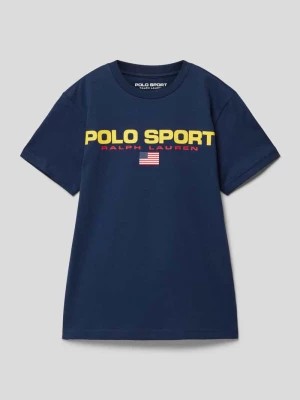 Zdjęcie produktu T-shirt z efektem melanżu Polo Sport