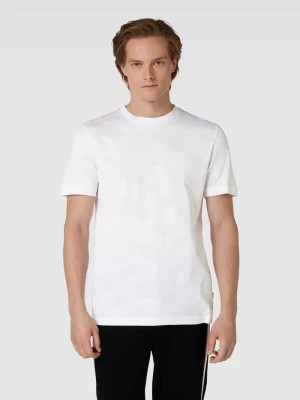 Zdjęcie produktu T-shirt z fakturowanym wzorem model ‘Tiburt’ Boss