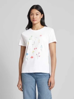 Zdjęcie produktu T-shirt z kwiatowym nadrukiem Jake*s Casual