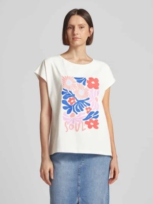 Zdjęcie produktu T-shirt z kwiatowym nadrukiem Smith and Soul
