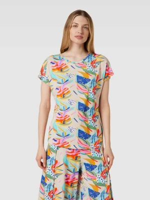 Zdjęcie produktu T-shirt z kwiatowym wzorem Christian Berg Woman