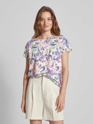 Zdjęcie produktu T-shirt z kwiatowym wzorem Christian Berg Woman