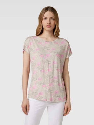 Zdjęcie produktu T-shirt z kwiatowym wzorem na całej powierzchni Christian Berg Woman
