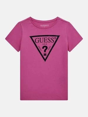 Zdjęcie produktu T-Shirt Z Laminowanym Trójkątnym Logo Guess Kids