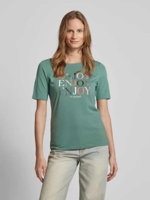 Zdjęcie produktu T-shirt z nadrukami z logo model ‘ENJOY’ s.Oliver RED LABEL