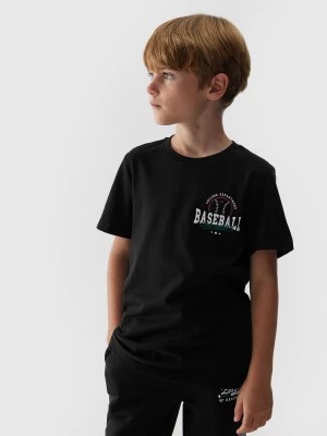 Zdjęcie produktu T-shirt z nadrukiem chłopięcy 4F