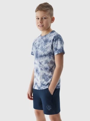 Zdjęcie produktu T-shirt z nadrukiem chłopięcy - multikolor 4F