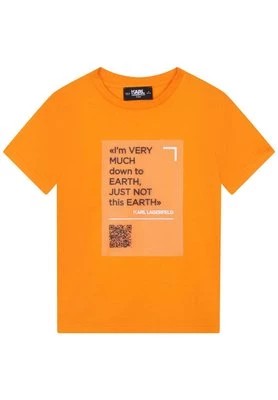 Zdjęcie produktu T-shirt z nadrukiem KARL LAGERFELD KIDS