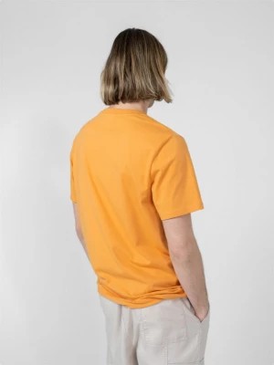 Zdjęcie produktu T-shirt z nadrukiem męski - żółty OUTHORN