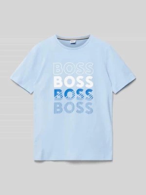 Zdjęcie produktu T-shirt z nadrukiem z logo Boss