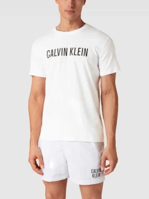 Zdjęcie produktu T-shirt z nadrukiem z logo Calvin Klein Underwear