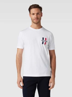 Zdjęcie produktu T-shirt z nadrukiem z logo HECHTER PARIS
