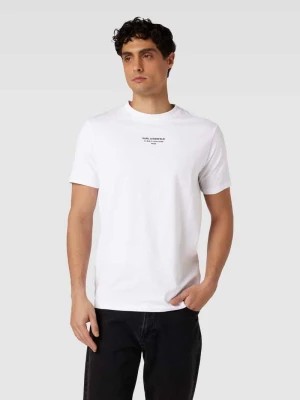 Zdjęcie produktu T-shirt z nadrukiem z logo Karl Lagerfeld