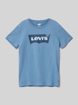 Zdjęcie produktu T-shirt z nadrukiem z logo Levi’s® Kids