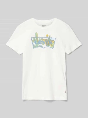 Zdjęcie produktu T-shirt z nadrukiem z logo Levi’s® Kids
