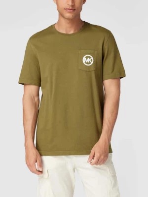 Zdjęcie produktu T-shirt z nadrukiem z logo MICHAEL Michael Kors