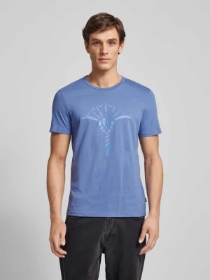 Zdjęcie produktu T-shirt z nadrukiem z logo model ‘Alerio’ JOOP! Collection