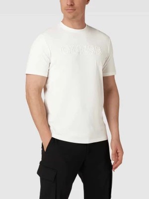 Zdjęcie produktu T-shirt z nadrukiem z logo model ‘ALPHY’ Guess Activewear