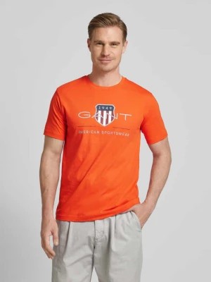 Zdjęcie produktu T-shirt z nadrukiem z logo model ‘ARCHIVE’ Gant