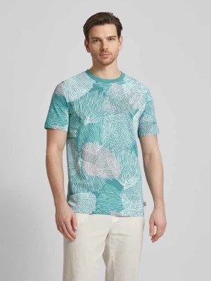 Zdjęcie produktu T-shirt z nadrukiem z logo model ‘Big Coral’ s.Oliver RED LABEL