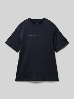 Zdjęcie produktu T-shirt z nadrukiem z logo model ‘ESTAR’ jack & jones