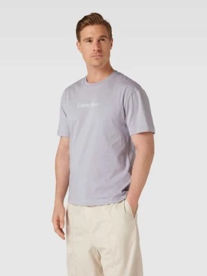 Zdjęcie produktu T-shirt z nadrukiem z logo model ‘HERO’ CK Calvin Klein