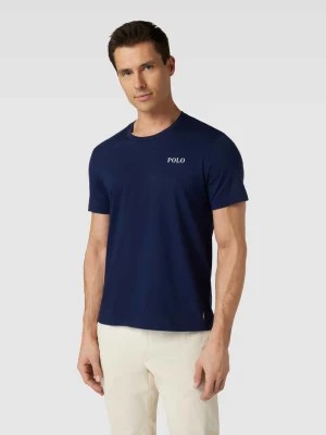 Zdjęcie produktu T-shirt z nadrukiem z logo model ‘LIQUID COTTON’ Polo Ralph Lauren Underwear
