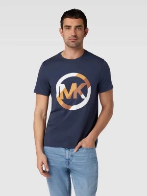 Zdjęcie produktu T-shirt z nadrukiem z logo model ‘NU VICTORY’ Michael Kors