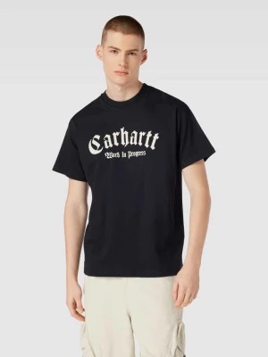 Zdjęcie produktu T-shirt z nadrukiem z logo model ‘ONYX’ Carhartt Work In Progress