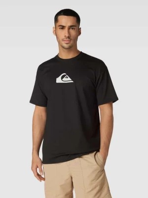 Zdjęcie produktu T-shirt z nadrukiem z logo model ‘SOLID STREAK’ Quiksilver